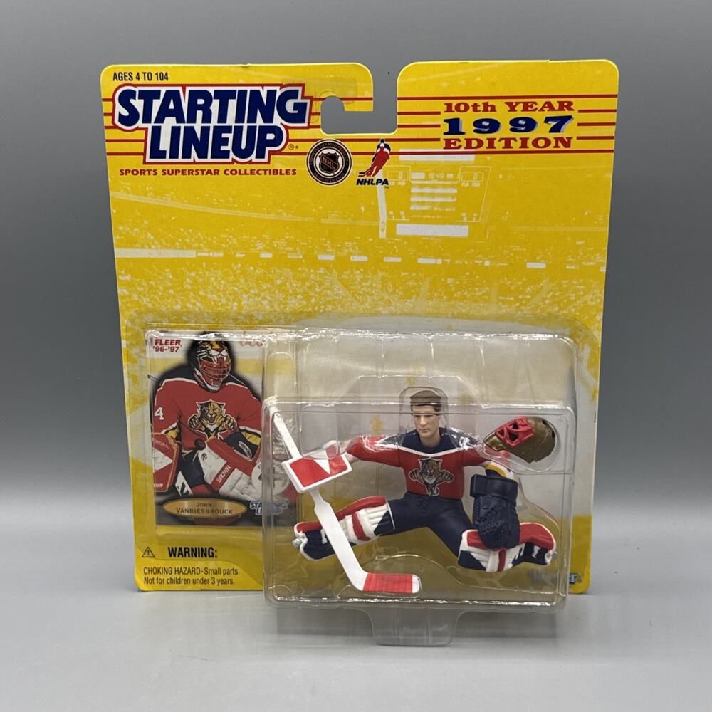 1997 Kenner Starting Lineup John Vanbiesbrouck Florida Panthers